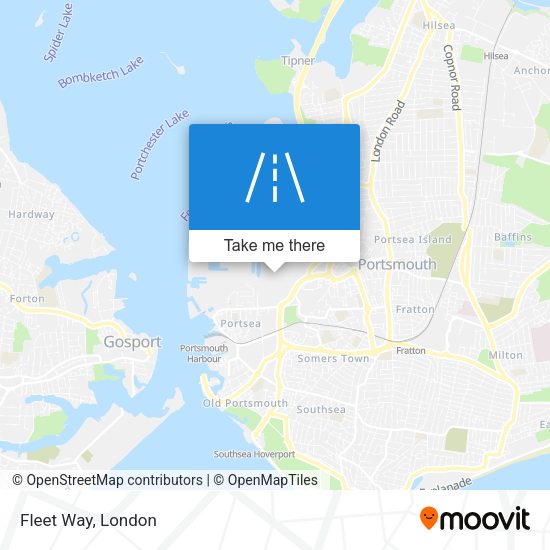Fleet Way map