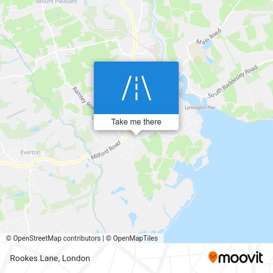 Rookes Lane map