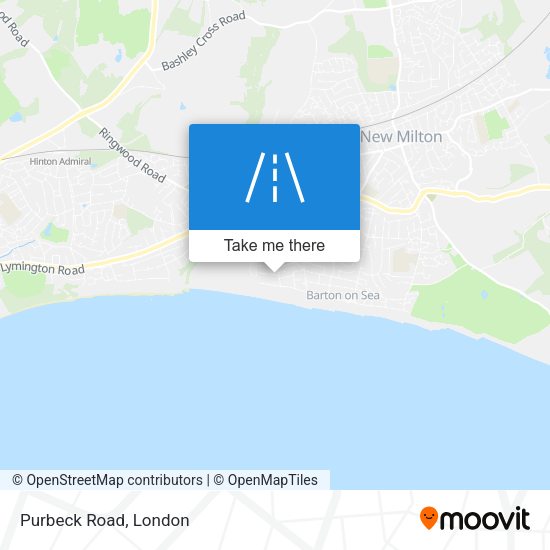 Purbeck Road map