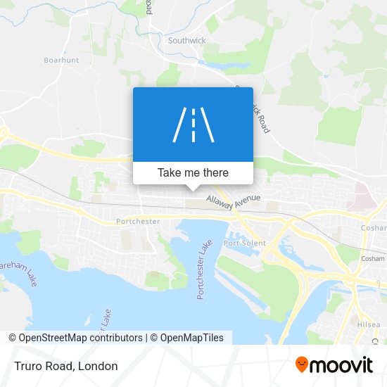 Truro Road map