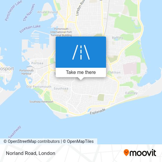 Norland Road map