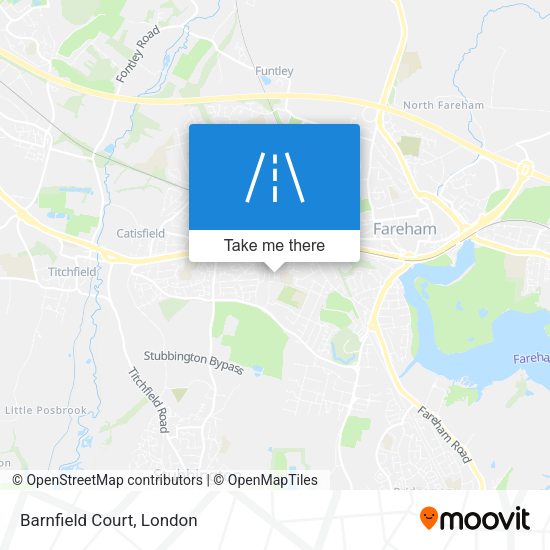 Barnfield Court map