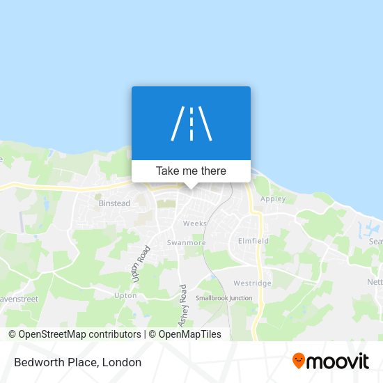 Bedworth Place map