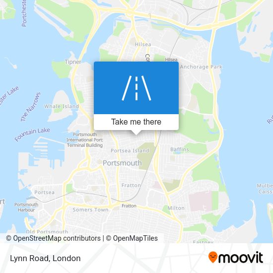 Lynn Road map