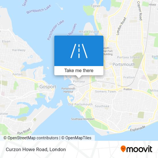 Curzon Howe Road map