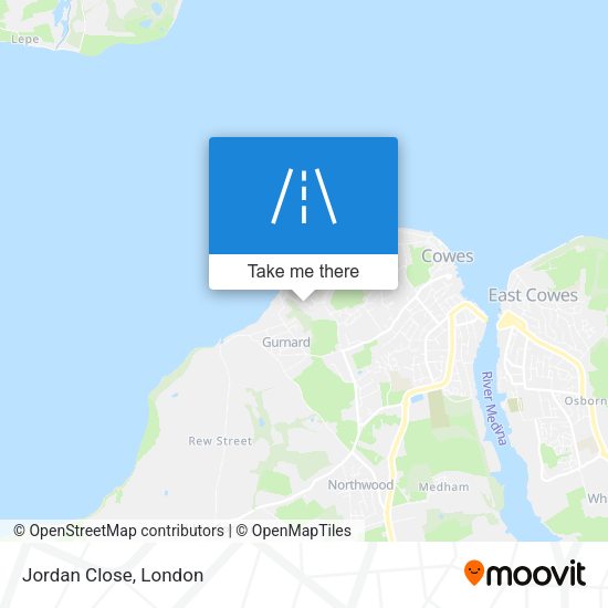 Jordan Close map