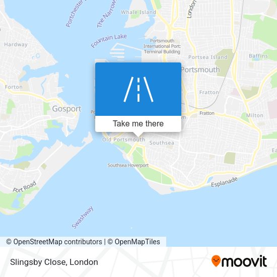 Slingsby Close map