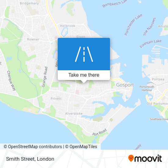 Smith Street map