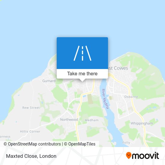 Maxted Close map