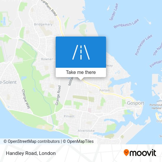 Handley Road map