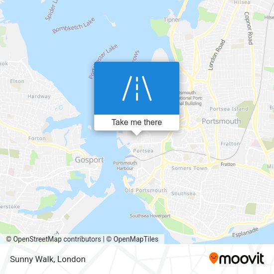 Sunny Walk map