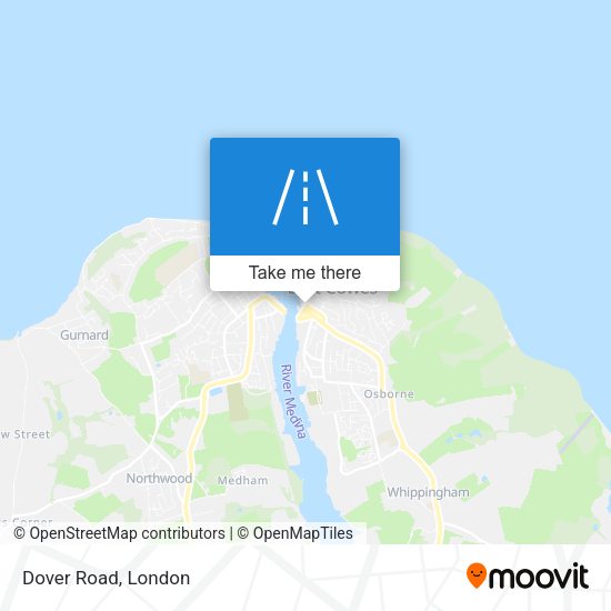 Dover Road map
