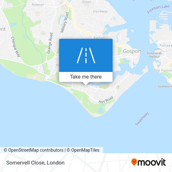 Somervell Close map
