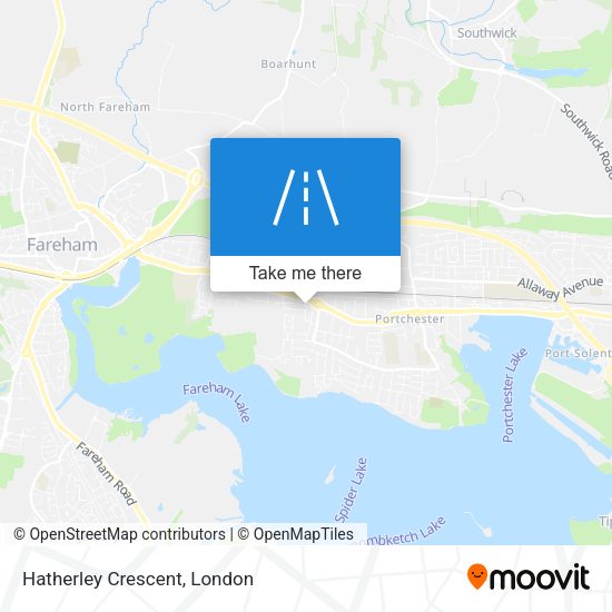 Hatherley Crescent map