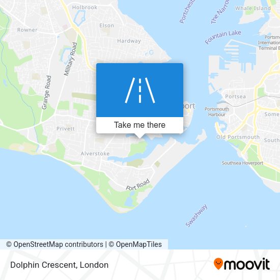 Dolphin Crescent map