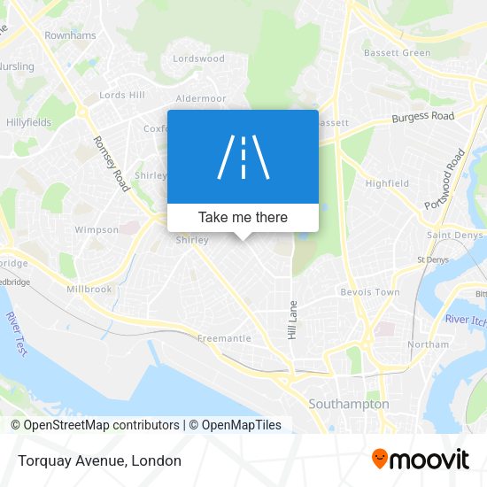 Torquay Avenue map