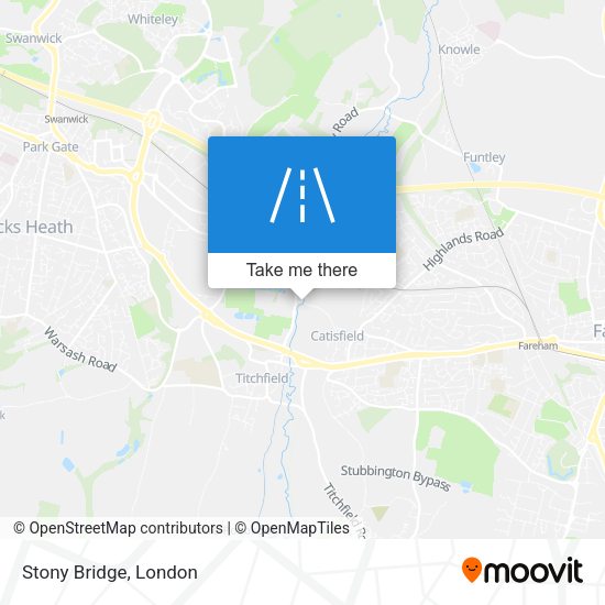 Stony Bridge map