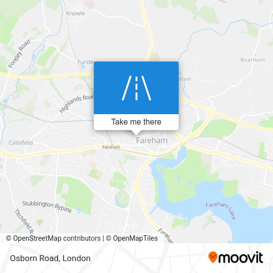 Osborn Road map