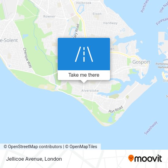 Jellicoe Avenue map