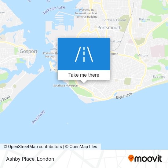 Ashby Place map