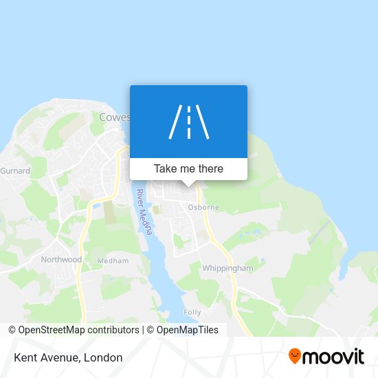 Kent Avenue map