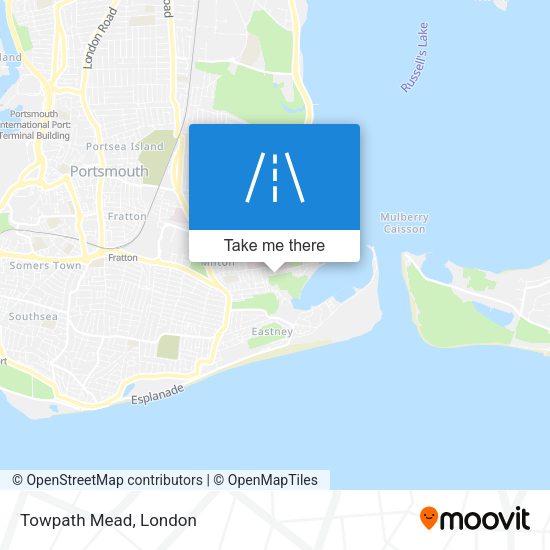 Towpath Mead map