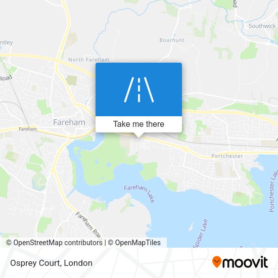 Osprey Court map