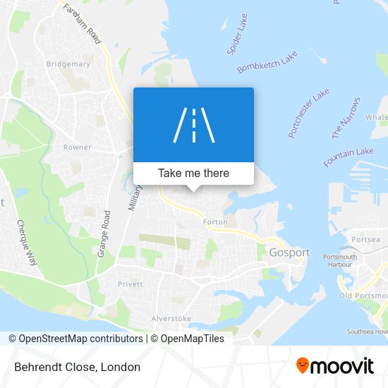 Behrendt Close map