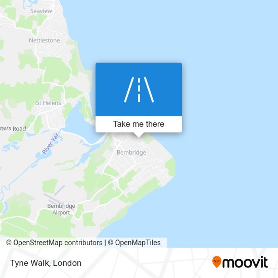 Tyne Walk map