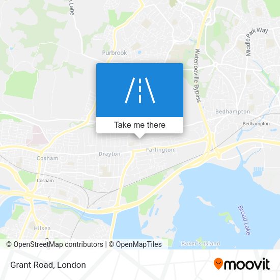 Grant Road map
