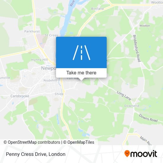 Penny Cress Drive map