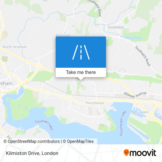 Kilmiston Drive map