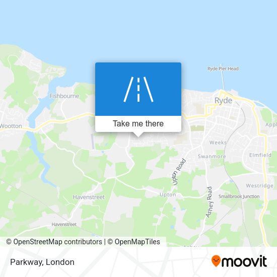 Parkway map