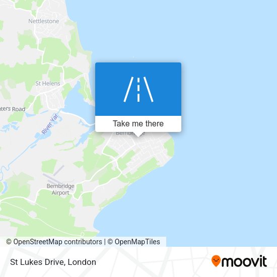 St Lukes Drive map