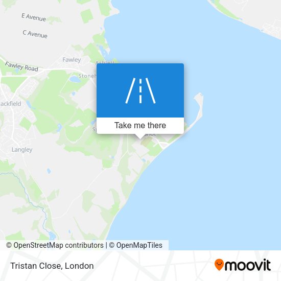 Tristan Close map