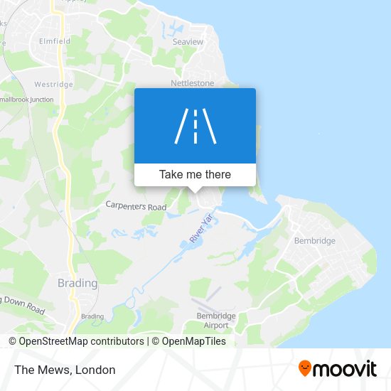 The Mews map