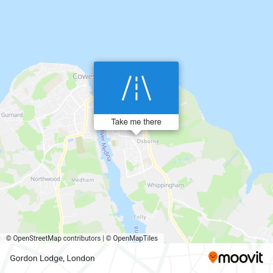 Gordon Lodge map