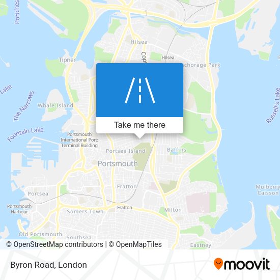Byron Road map