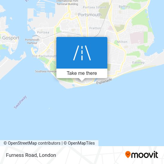 Furness Road map