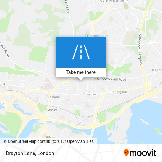 Drayton Lane map