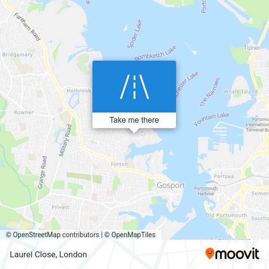Laurel Close map