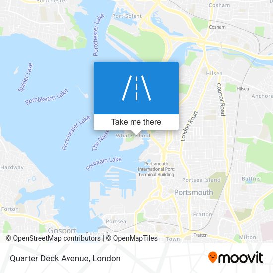 Quarter Deck Avenue map