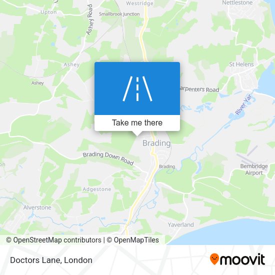 Doctors Lane map