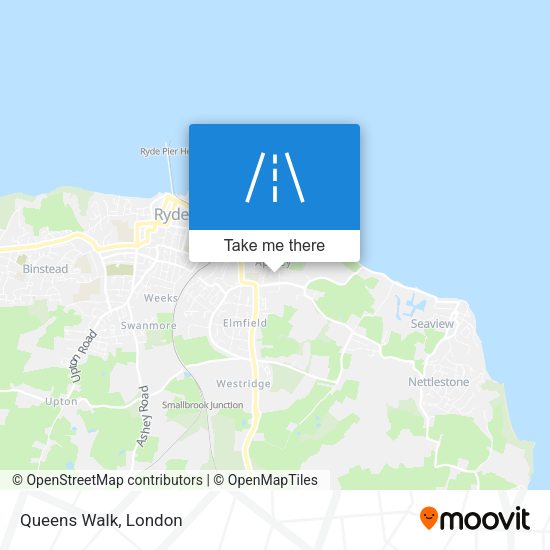 Queens Walk map