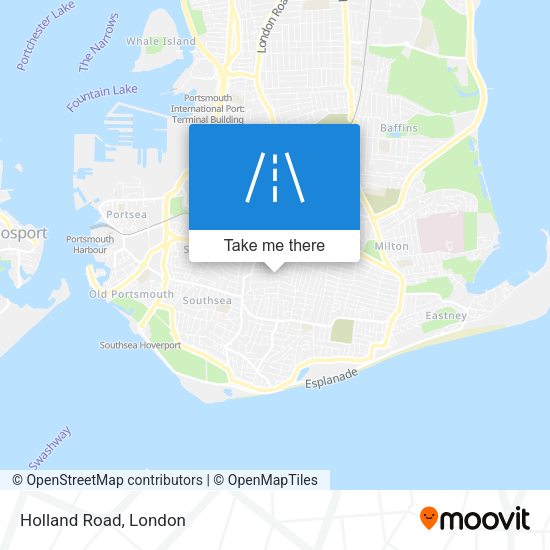 Holland Road map