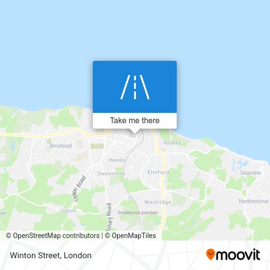 Winton Street map
