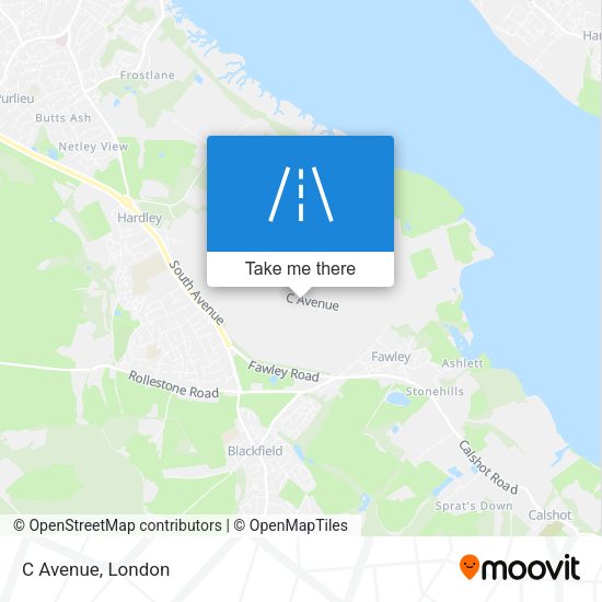 C Avenue map