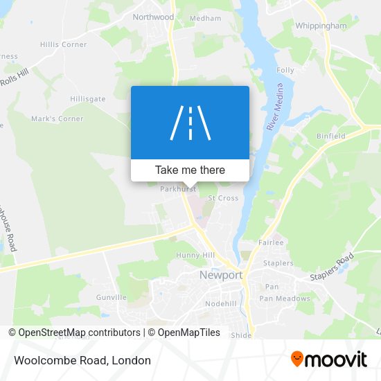 Woolcombe Road map