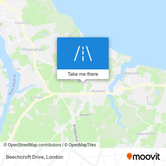 Beechcroft Drive map