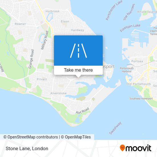 Stone Lane map